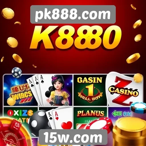 Variedade de jogos disponíveis em pk888.com